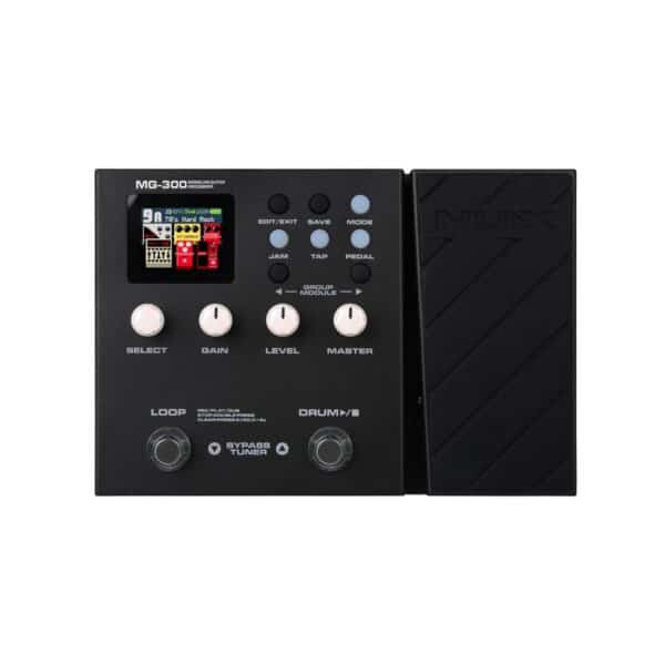 NUX MG-300 Elektrinės Gitaros Efektų Procesorius su IR ir Looperiu – Juodas