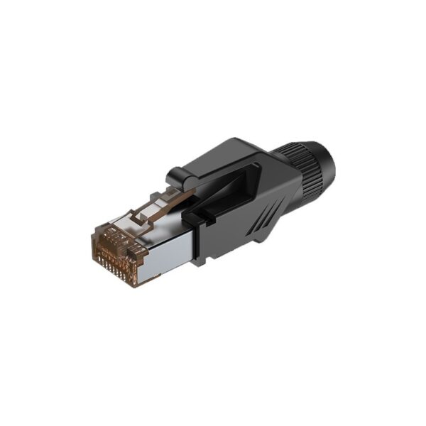 CAT5e RJ45 plug with protective housing