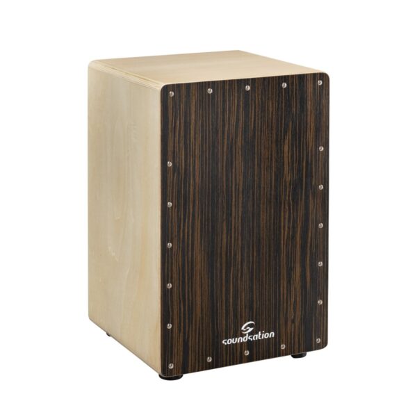 Basswood Snare Cajón ESOTONE serija natūralus satinas su krepšiu