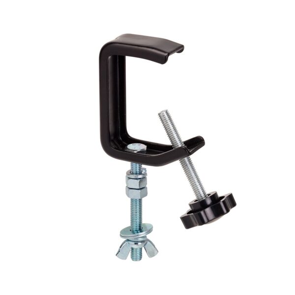 30-51 mm Lempos laikiklis Juodas