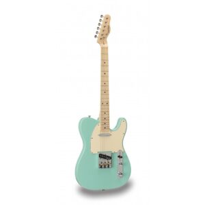 TWANGER VINTAGE PRO Cutaway elektrinė gitara su 1 single coil ir 1 lipstick pickup (įrengta Wilkinson®) Sea Foam Green