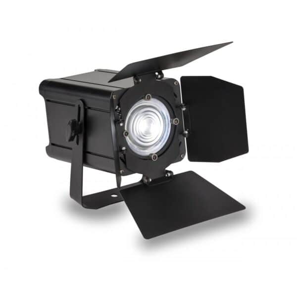 120W Mini Led Fresnel Light with Rotatable Barndoor