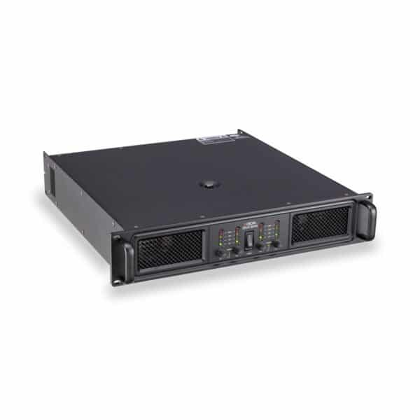 4-CH Low-Impedance 4x800W Power Amplifiers with Crossover (HELVIA ZEUS 804X)