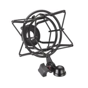 SOUNDSATION SH-550 Tvirtas mikrofono šoko laikiklis, Juodas