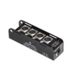RJ45 DMX Split Box with 4 Female XLR channels multi-core system