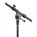 Microphone boom stand with tripod base and metal joints - Image 2