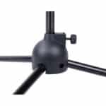 Mikrofono stovas su trikampiu pagrindu juodas 100 series - Image 3