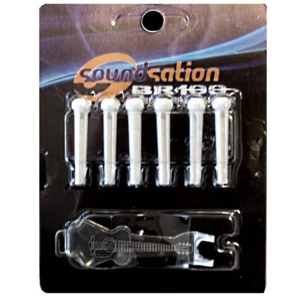 Set Pin for Acoustic Guitar (SOUNDSATION BR100)