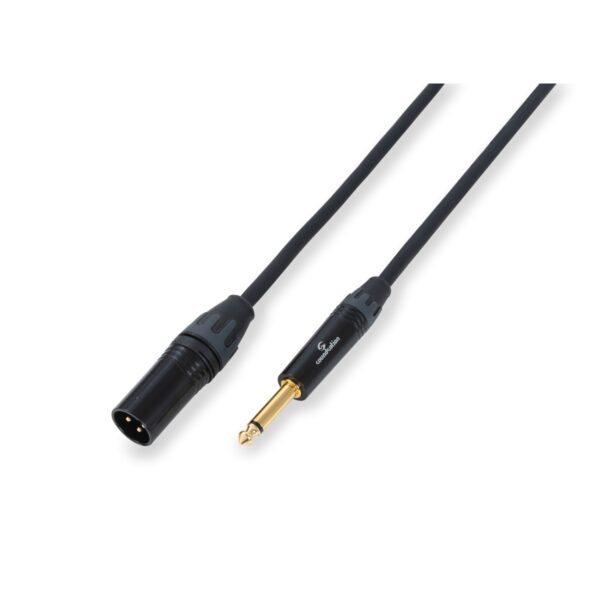 Wiremaster balanced microphone cable XLR(M)-6.3mm Jack MONO / 5mt