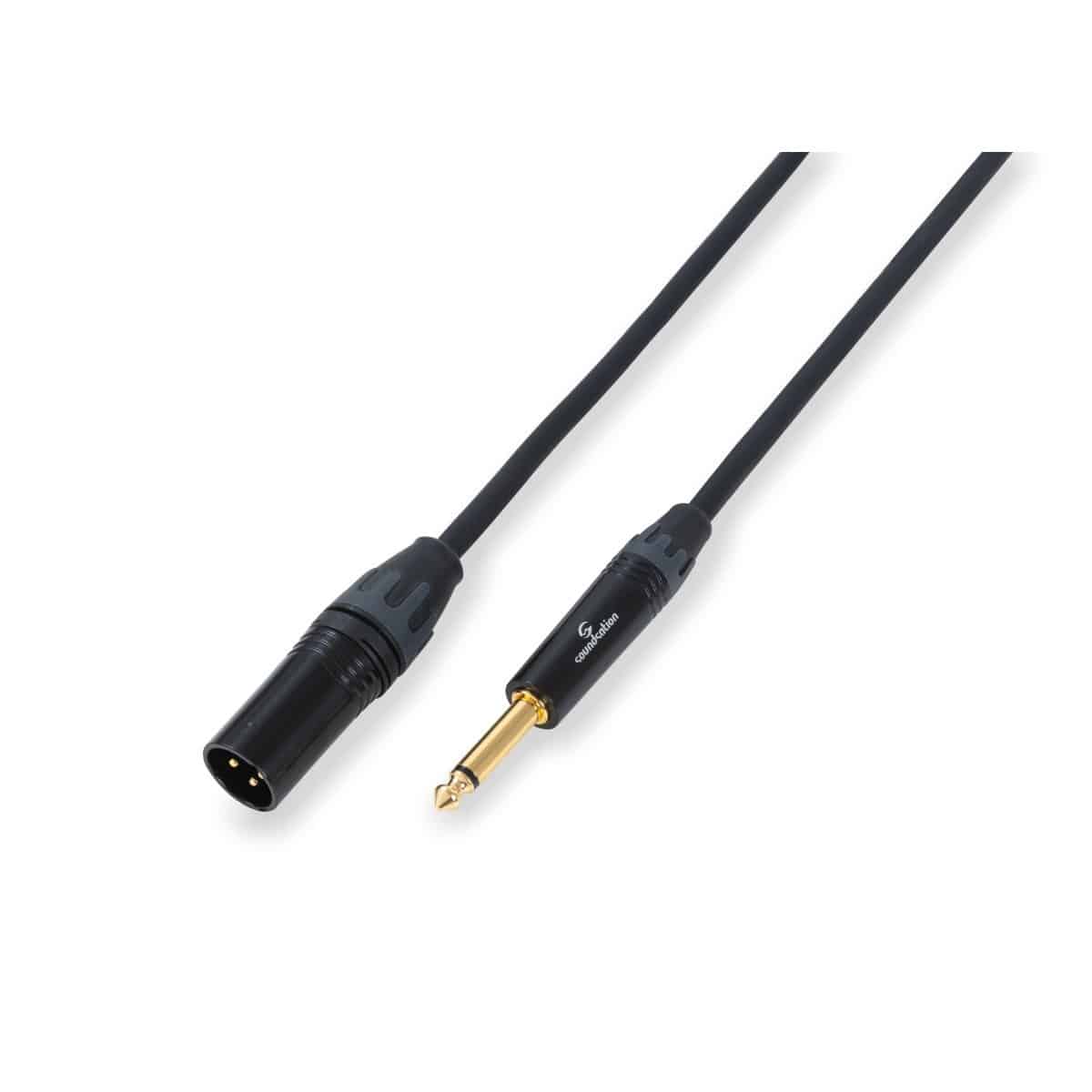 R330R_001 Wiremaster balanced microphone cable XLR(M)-6.3mm Jack MONO / 20mt - Image 1