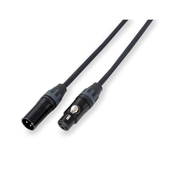Wiremaster balanced patch cable XLR(M)-XLR(F) / 0.5mt