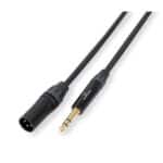 Wiremaster balanced patch cable XLR(M)-6.3mm Jack STEREO / 5mt