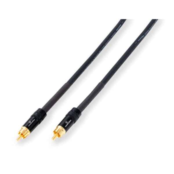 Wiremaster unbalanced patch cable RCA-RCA / 0.9mt