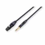Wiremaster speaker cable XLR(F)-6.3mm Jack MONO / 1x2.5 mmÂ² / 5mt