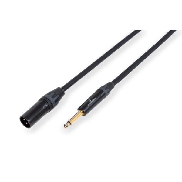 Wiremaster speaker cable XLR(M)-6.3mm Jack MONO / 1x2.5 mmÂ² / 15mt (SOUNDSATION WM-PCXMJ15)