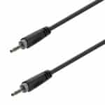 Adapter cable 3.5mm Jack male STEREO - 3.5mm Jack male STEREO / 1.5mt