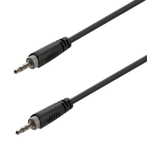 Adapter cable 3.5mm Jack male STEREO - 3.5mm Jack male STEREO / 3mt