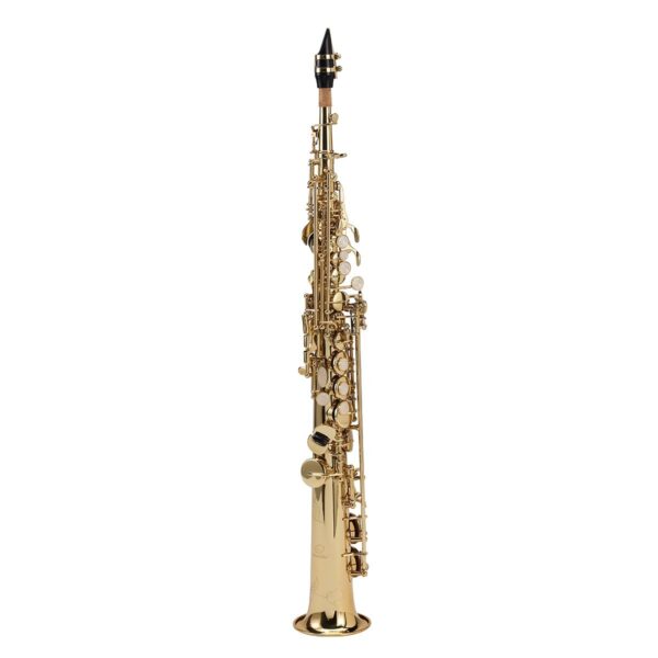 Straight Bb soprano saxophone with F# key