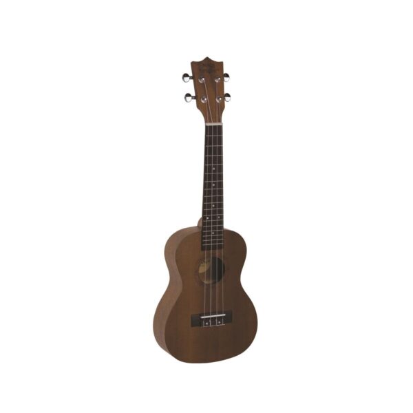 Koncertinė ukulelė MAUI PRO su krepšiu, Sapele Mahogany