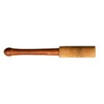 Mallet 15x2 Leather Beige