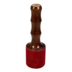 Mallet 23x7 Leather Red