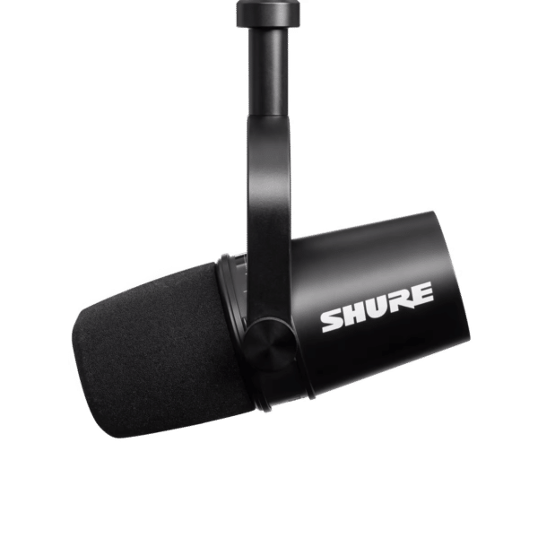 Shure MV7-K mikrofonas, juodas