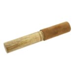 Mallet 19x3 Leather Beige