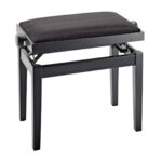 K&M 13900 - pianino kėdė, juoda