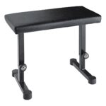 K&M 14085 - pianino kėdė su skai odos sėdyne