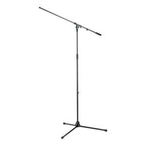 K&M 21021B O/H MIC STAND BLACK