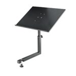 K&M 12162 - padėklas prie mikrofono stovo, juodas