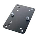 K&M 24354 - adapterio plokštė, juoda
