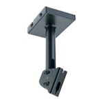 K&M 24496B SP. CEILING MNT BK*