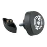 K&M 24621 - tvirtinimo rinkinys 4 vnt. juodas