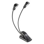 K&M 12244 - natų šviestuvėlis su dvigubu LED