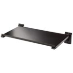 K&M 44155 - aliuminio padėklas slat wall sistemoms, juodas