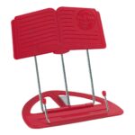 K&M 12450 - natų stovas Uni Boy, raudonas