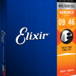 Elixir elektrinės gitaros stygos 09-46 Nanoweb (Custom Light)