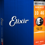 Elixir elektrinės gitaros stygos 10-46 Nanoweb (Light)