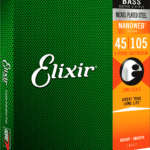 Elixir elektrinio boso stygos 45-105 Nanoweb Nickel (Medium)