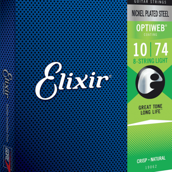 ELECTRIC STRINGS  8-String 10-74 Light Optiweb