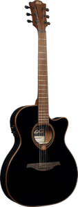 Lâg T118ASCE BLK - Auditorium elektroakustinė gitara, juoda