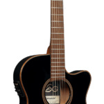 Lâg T118ASCE BLK - Auditorium elektroakustinė gitara, juoda