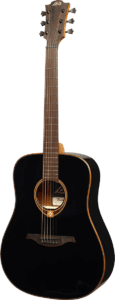 Lâg T118D BLK - Dreadnought akustinė gitara, juoda