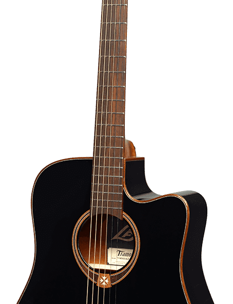 Dreadnought cutaway electro black T118DCE BLK