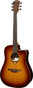 Lâg T118DCE BRS - Dreadnought elektroakustinė gitara, ruda