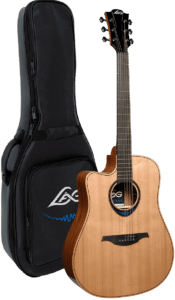 Lâg TLBW2DCE - kairiarankė Dreadnought elektroakustinė gitara