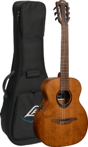 Lâg TNBW1TE-BRW - kelioninė elektroakustinė gitara, ruda