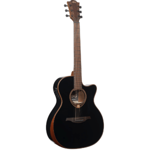 Lâg T118ABCE BLK - Auditorium elektroakustinė gitara, juoda