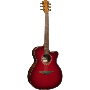 Lâg Tramontane T RED ACE - Auditorium elektroakustinė gitara, raudona